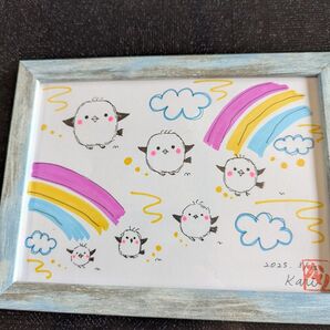 沖縄県出身の画家kariさんのペン画原画