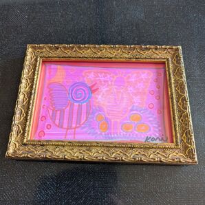 沖縄県出身の画家kariさんの原画作品