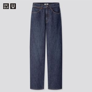 ユニクロ ワイドフィットカーブジーンズ 24 UNIQLO デニム デニムパンツ