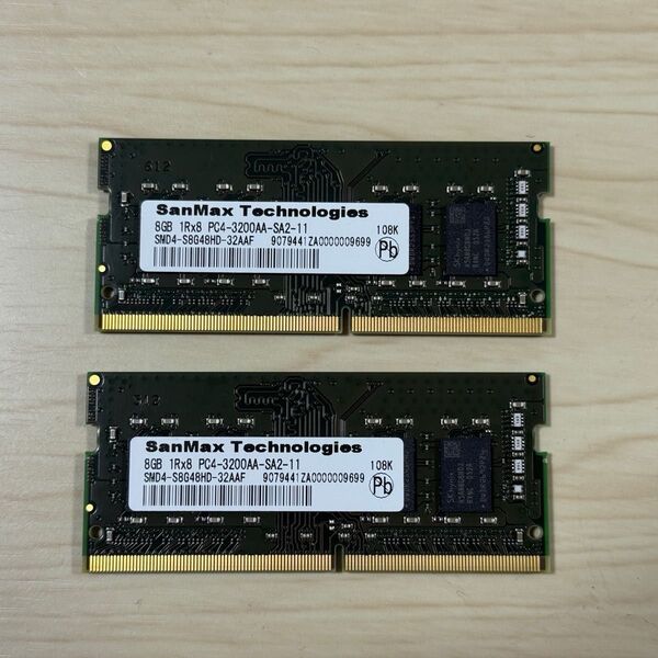 Sanmax DDR4 3200 sodimm 16GB(8GBx2)