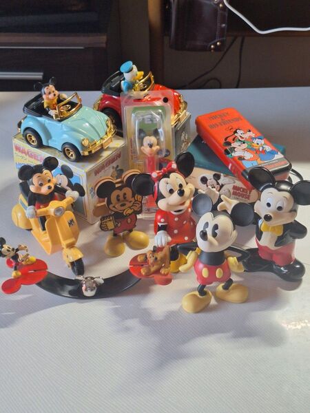 ディズニー ミッキー ミニー ドナルドダック グッズセット 昭和レトロ マスダヤ レア