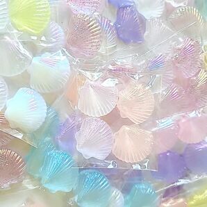 シェル デコパーツ 84個