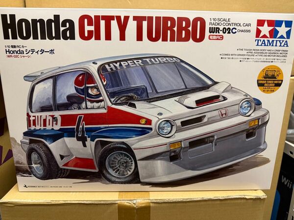 未組立 タミヤ 1/10 RC Honda ホンダ シティターボ
