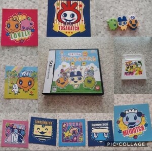 たまごっち キャラクター まめっち ds ゲームボーイ シール 消しゴム