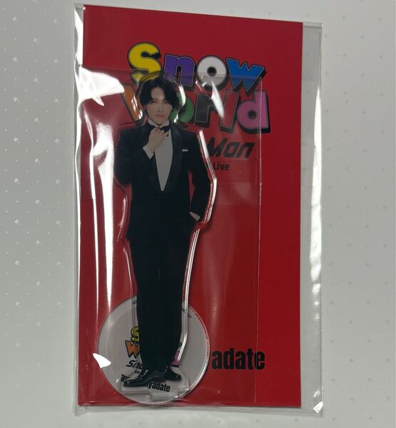 snowman snow world グッズ アクスタ アクリルスタンド 宮舘涼太