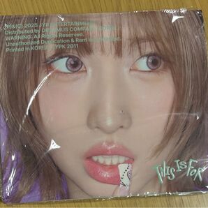 twice this is for デジパックver. 開封済 グッズ CD モモ