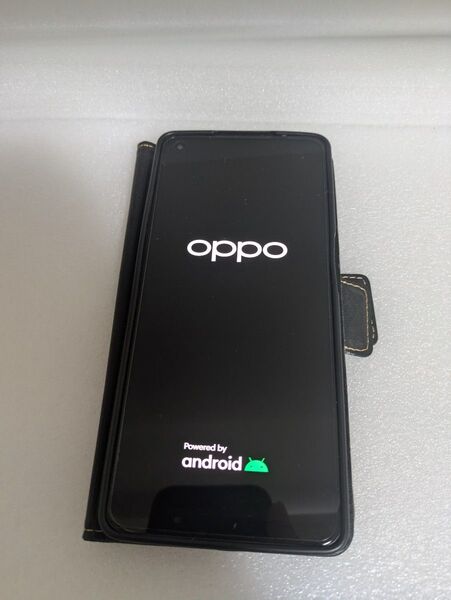 Reno9 A 6.4インチ メモリー8GB ストレージ 128GB ナイトブラック 手帳カバー付き ワイモバイル