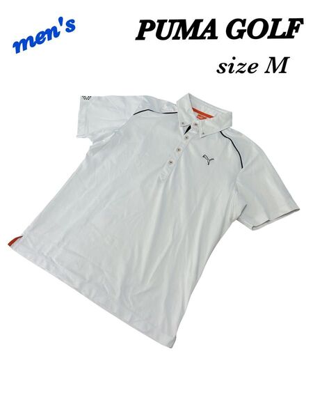 PUMA GOLF プーマゴルフ ポロシャツ メンズM 半袖シャツ