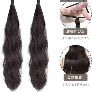 ウィッグ 2個セット ブラック 自然 まとめ売り
