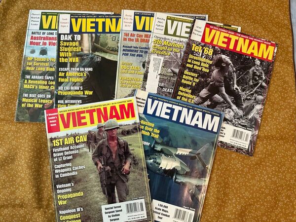 【希少】月刊Vietnam Magazine 5冊セット ベトナム戦争専門月刊誌