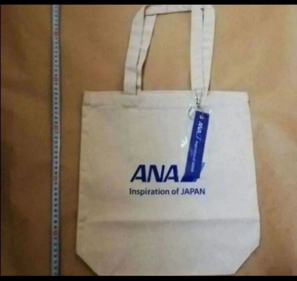 価格の相談には応じません ANA 鞄 飛行機 タグ 全日空 オリジナルフライトタグ付き トートバッグ エコバッグ