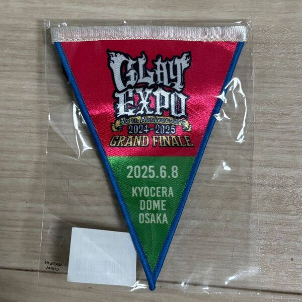 GLAY EXPO 2025.6.8 京セラドーム大阪 GRAND FINALE ガーランドバッジ