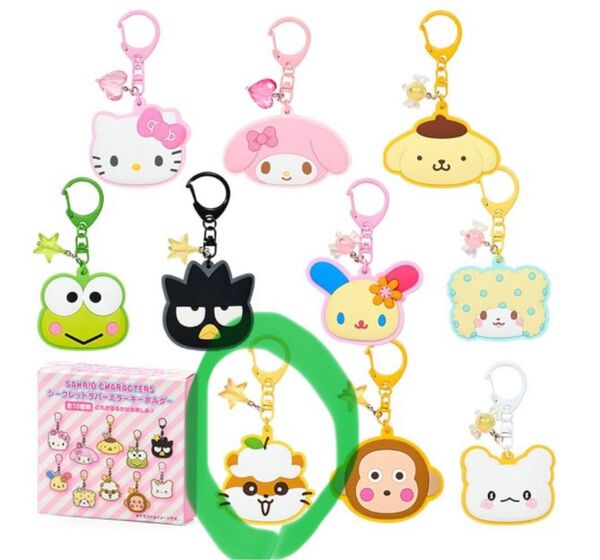 サンリオ シークレットラバーミラーキーホルダーA(キャラクター大賞第1弾)コロコロクリリン Sanrio