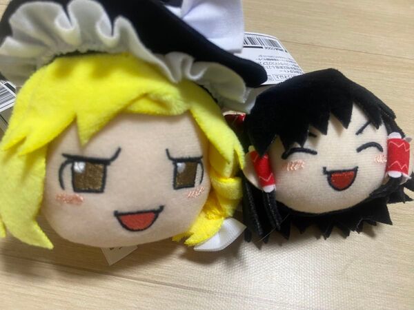 東方Project 霧雨魔理沙ぬいぐるみマスコット ゆっくり霊夢