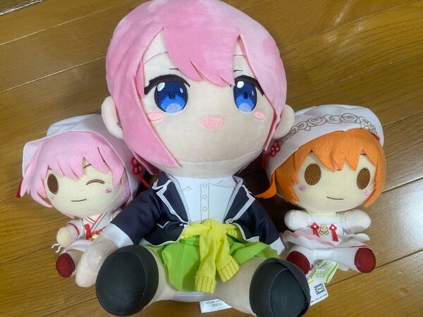 五等分の花嫁 BIGぬいぐるみ 1番くじ 君との出逢い 中野一花 中野四葉