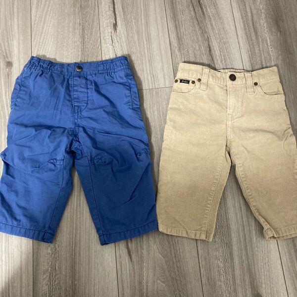 【ラルフローレン】コーデュロイパンツ他2本セット9M