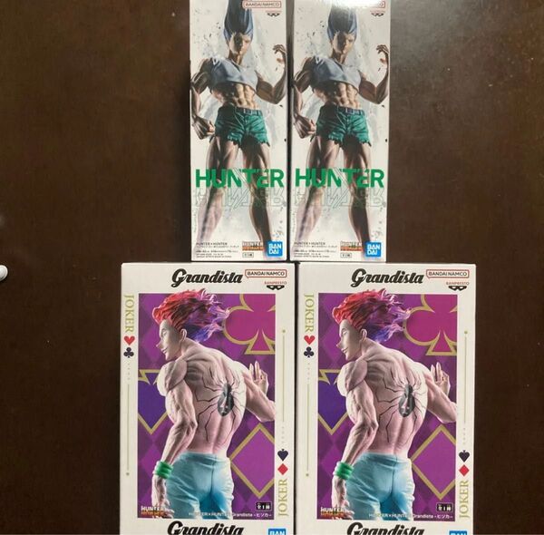 HUNTER×HUNTER フィグライフ ゴン ありったけのペン Grandista ヒソカ 2種 4個セット フィギュア