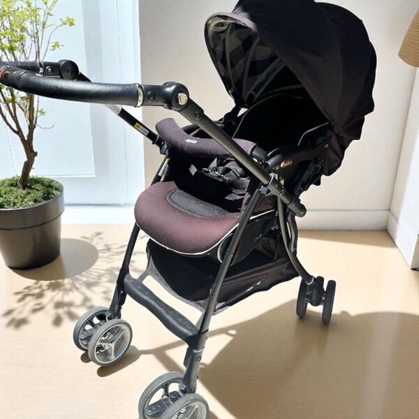 【極美品】Aprica LUXUNA アップリカ ラクーナ ビッテ ソファークッション アカチャンホンポ限定 2036332 黒
