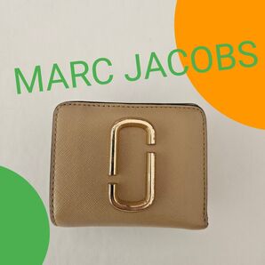 【 訳あり品!! 】 MARC JACOBS マークジェイコブス 二つ折り ウォレット
