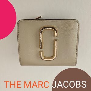【 訳あり品!! 】 MARC JACOBS マークジェイコブス 二つ折り ウォレット