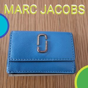 【 訳あり品!! 】 MARC JACOBS マークジェイコブス 三つ折り ミニマムウォレット