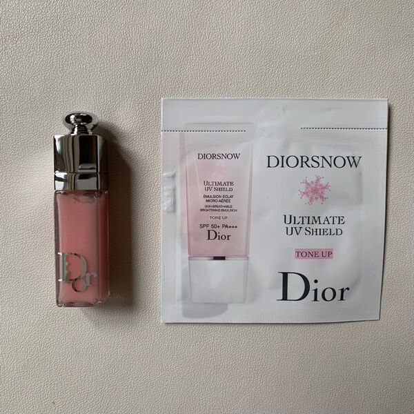 【新品サンプル】Diorディオール ミニサイズコスメ マキシマイザー001&ピンクの下地