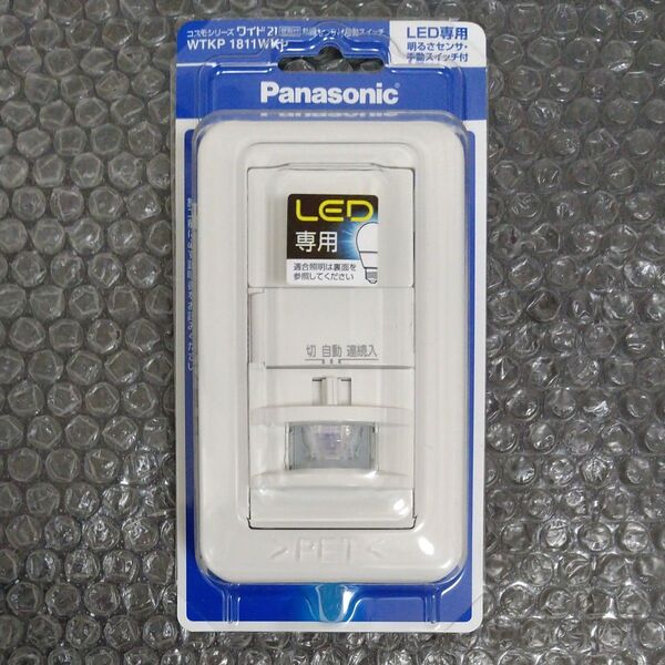 Panasonic 熱線センサ付自動スイッチ WTKP1811WKP