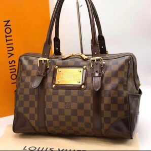 ルイヴィトン ダミエ LOUIS VUITTON ハンドバッグ バークレー ヴィトン レザー N52000