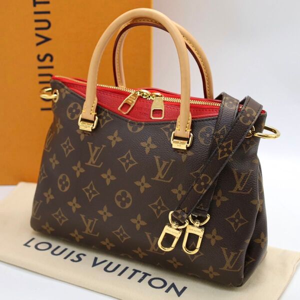ルイヴィトン ハンドバッグ トートバッグ LOUIS VUITTON パラスBB ショルダーバッグ モノグラム レザー