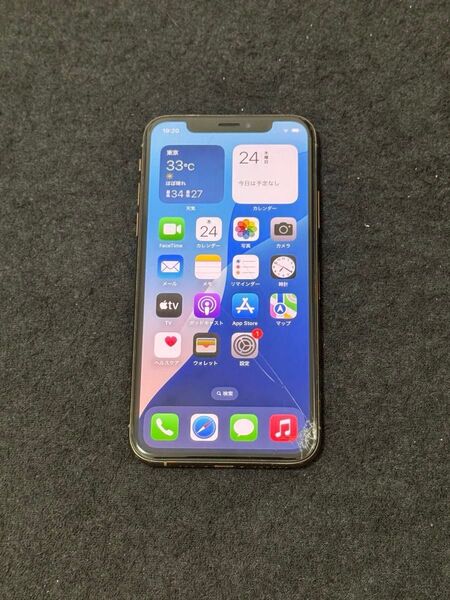 iPhone Xs 256GB gold simフリー 判定◯ ジャンク