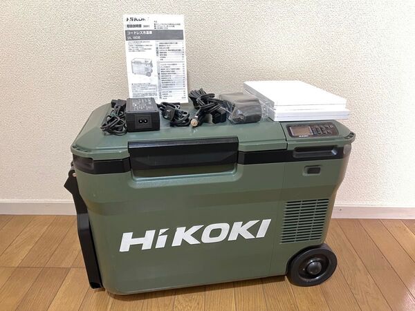 ハイコーキ 25L UL18DB コードレス冷温庫 充電式冷温庫 フォレストグリーン HIKOKI 冷凍/冷蔵/保温 電池別