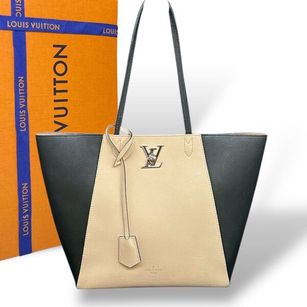 【美品】ルイヴィトン ロックミー カバ M42289トートバッグ LOUIS VUITTON レザー