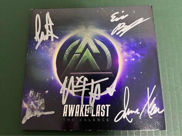 オルタナティブロック ポスト・ハードコア Awake At Last The Balance サイン入り CD 廃盤 レア