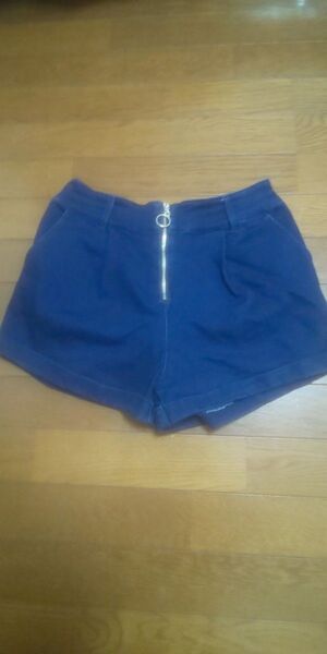 レディース デニム ショートパンツL 難あり