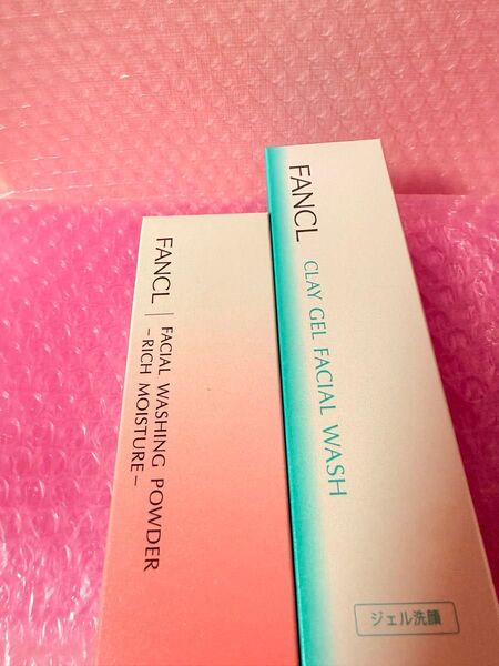 FANCL ファンケル 洗顔セット 洗顔パウダー(リッチモイスチャー 50g×1個) (泥ジェル洗顔120g×1個)