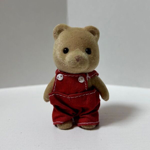 クマの男の子 ティアドロップ シルバニアファミリー 廃盤品 初期 レア