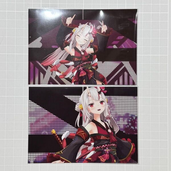【クーポン消化】百鬼あやめ 2枚セット ホロライブ EXPO 4th fes フェス Blu-ray購入特典 生写真