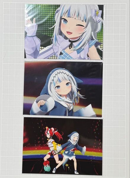 【クーポン消化】がうるぐら 3枚セット ホロライブ EXPO 4th fes フェス Blu-ray購入特典 生写真