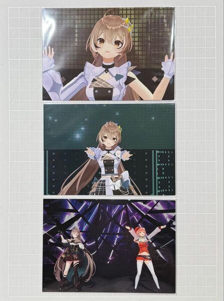 【クーポン消化】七詩ムメイ 3枚セット ホロライブ EXPO 4th fes フェス Blu-ray購入特典 生写真