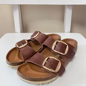 BIRKENSTOCK ビルケンシュトック Arizona Big Buckle / アリゾナ ビッグバックル コニャック 38