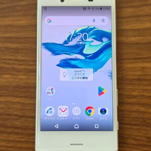 SONY Xperia X Compact SO-02J ホワイト SIMロック解除済み SIMフリー