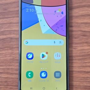 SAMSUNG Galaxy A21 シンプル SCV49 ブラック SIMロック解除済み SIMフリー