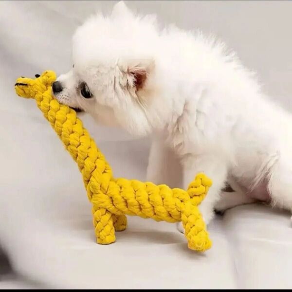 犬のおもちゃ ロープデンタルトイ キリン