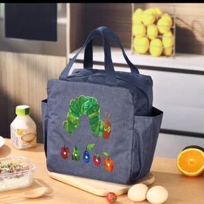 保冷バック ランチバック 両サイドポケット付き