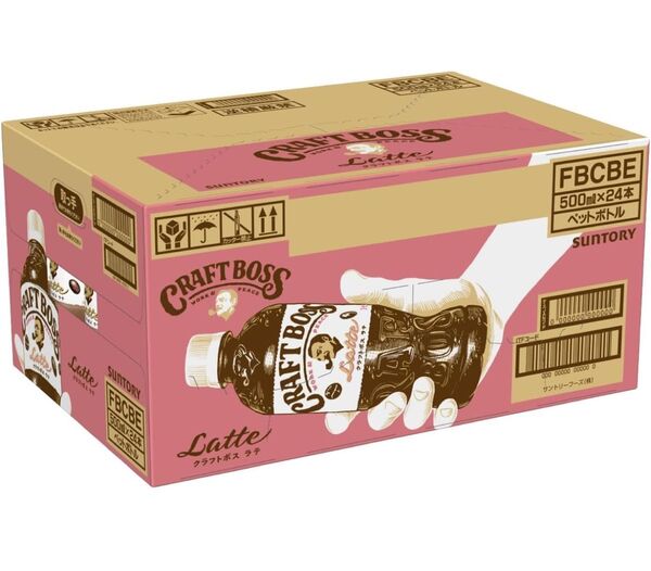 サントリー コーヒー クラフトボス ラテ 500ml×24本