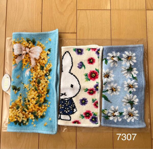 FEILER フェイラー ハンカチ3枚セット ミモザ ミッフィー マーガレット