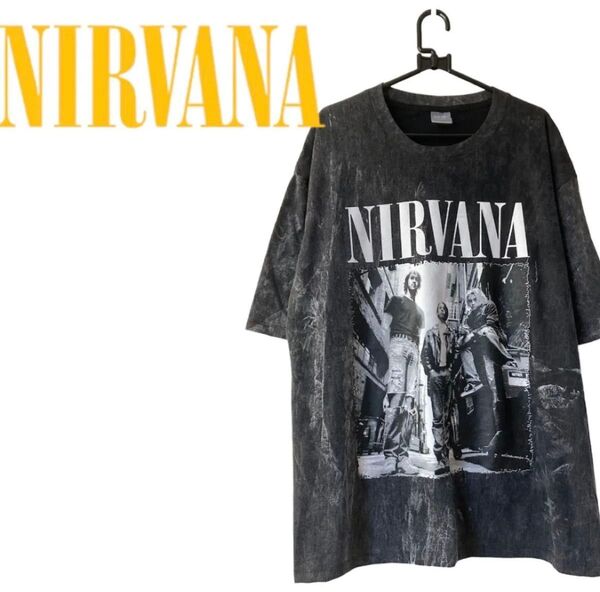 Nirvanaニルヴァーナ バンドTシャツ ヴィンテージブリーチ加工 ロックアメカジ