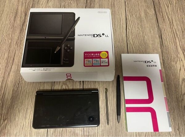 【訳アリ】Nintendo DS i LL ダークブラウン 本体 箱付き