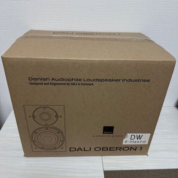 【新品未使用品】DALI ブックシェルフスピーカー OBERON1DW ダークウォルナット
