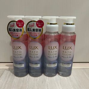 新品 4本セット LUX バスグロウ リペア&シャイン ヘアブースター